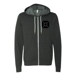 Unisex Sponge Fleece Full-Zip Hoodie Sweatshirt Thumbnail