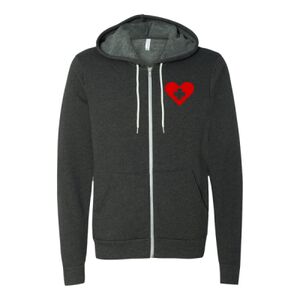 Unisex Sponge Fleece Full-Zip Hoodie Sweatshirt Thumbnail