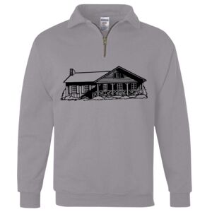 Nublend® Cadet Collar Quarter-Zip Sweatshirt Thumbnail