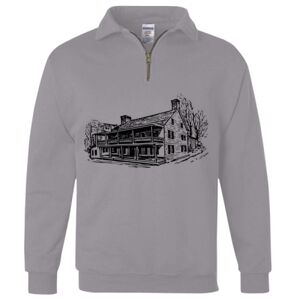Nublend® Cadet Collar Quarter-Zip Sweatshirt Thumbnail