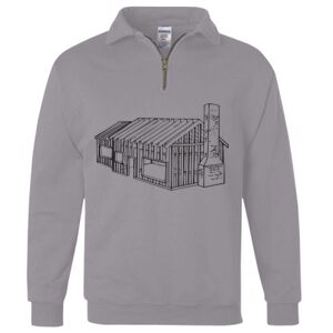 Nublend® Cadet Collar Quarter-Zip Sweatshirt Thumbnail