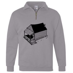 Nublend® Cadet Collar Quarter-Zip Sweatshirt Thumbnail