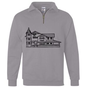 Nublend® Cadet Collar Quarter-Zip Sweatshirt Thumbnail