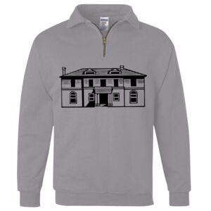 Nublend® Cadet Collar Quarter-Zip Sweatshirt Thumbnail