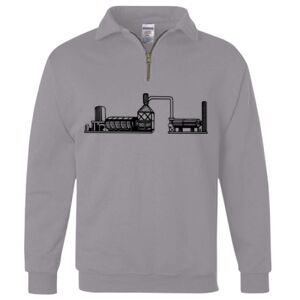 Nublend® Cadet Collar Quarter-Zip Sweatshirt Thumbnail