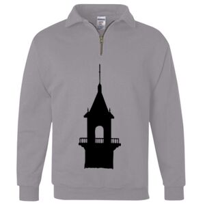 Nublend® Cadet Collar Quarter-Zip Sweatshirt Thumbnail