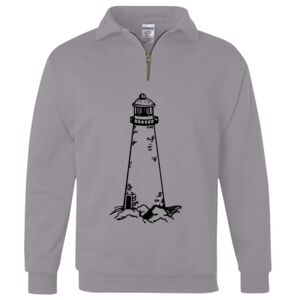 Nublend® Cadet Collar Quarter-Zip Sweatshirt Thumbnail