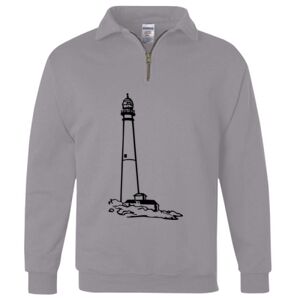 Nublend® Cadet Collar Quarter-Zip Sweatshirt Thumbnail