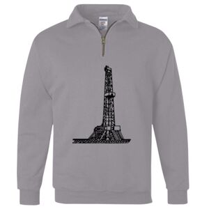 Nublend® Cadet Collar Quarter-Zip Sweatshirt Thumbnail