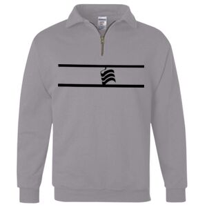 Nublend® Cadet Collar Quarter-Zip Sweatshirt Thumbnail