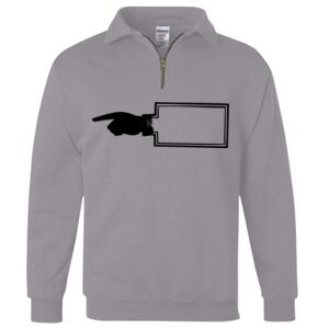 Nublend® Cadet Collar Quarter-Zip Sweatshirt Thumbnail