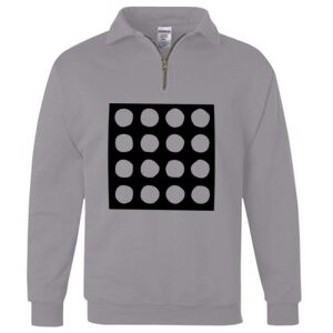 Nublend® Cadet Collar Quarter-Zip Sweatshirt Thumbnail