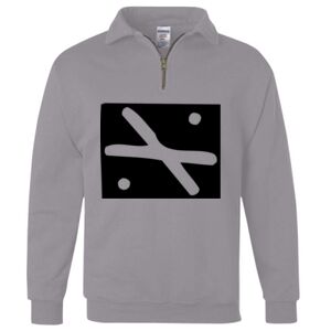 Nublend® Cadet Collar Quarter-Zip Sweatshirt Thumbnail
