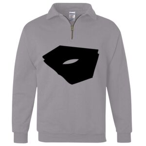 Nublend® Cadet Collar Quarter-Zip Sweatshirt Thumbnail