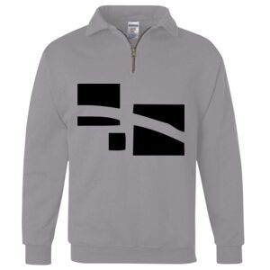 Nublend® Cadet Collar Quarter-Zip Sweatshirt Thumbnail