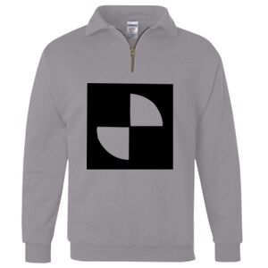 Nublend® Cadet Collar Quarter-Zip Sweatshirt Thumbnail