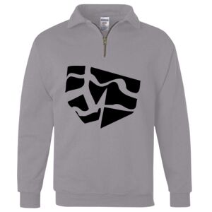 Nublend® Cadet Collar Quarter-Zip Sweatshirt Thumbnail