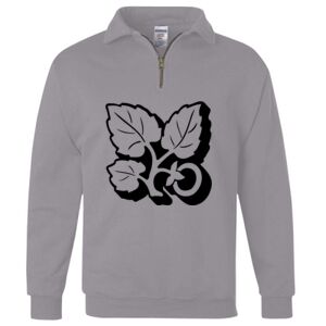 Nublend® Cadet Collar Quarter-Zip Sweatshirt Thumbnail