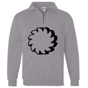 Nublend® Cadet Collar Quarter-Zip Sweatshirt Thumbnail