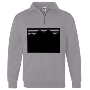 Nublend® Cadet Collar Quarter-Zip Sweatshirt Thumbnail