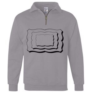 Nublend® Cadet Collar Quarter-Zip Sweatshirt Thumbnail