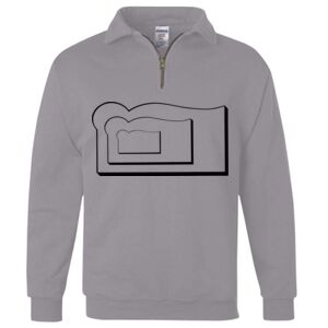 Nublend® Cadet Collar Quarter-Zip Sweatshirt Thumbnail