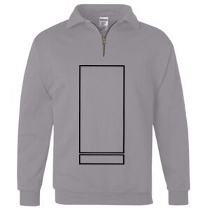 Nublend® Cadet Collar Quarter-Zip Sweatshirt Thumbnail