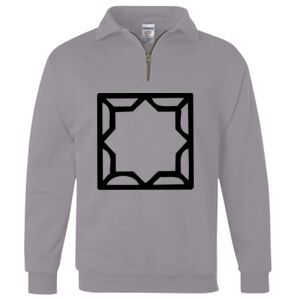 Nublend® Cadet Collar Quarter-Zip Sweatshirt Thumbnail