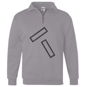 Nublend® Cadet Collar Quarter-Zip Sweatshirt Thumbnail