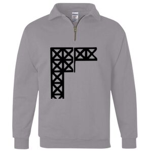 Nublend® Cadet Collar Quarter-Zip Sweatshirt Thumbnail