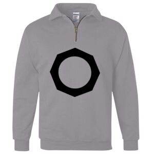 Nublend® Cadet Collar Quarter-Zip Sweatshirt Thumbnail