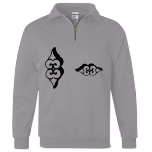 Nublend® Cadet Collar Quarter-Zip Sweatshirt Thumbnail