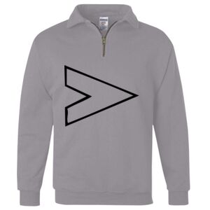 Nublend® Cadet Collar Quarter-Zip Sweatshirt Thumbnail