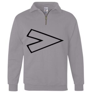 Nublend® Cadet Collar Quarter-Zip Sweatshirt Thumbnail