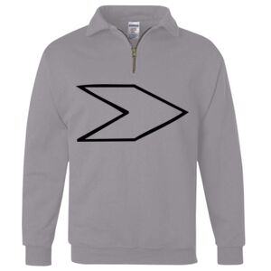 Nublend® Cadet Collar Quarter-Zip Sweatshirt Thumbnail