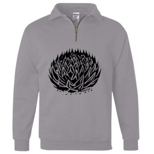 Nublend® Cadet Collar Quarter-Zip Sweatshirt Thumbnail