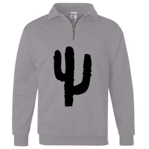 Nublend® Cadet Collar Quarter-Zip Sweatshirt Thumbnail