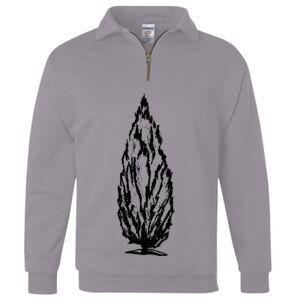 Nublend® Cadet Collar Quarter-Zip Sweatshirt Thumbnail