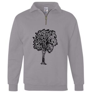 Nublend® Cadet Collar Quarter-Zip Sweatshirt Thumbnail