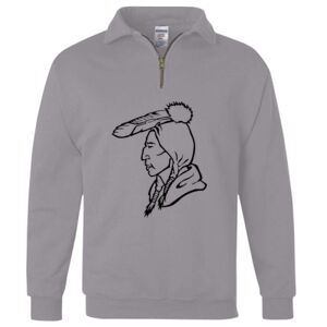 Nublend® Cadet Collar Quarter-Zip Sweatshirt Thumbnail