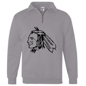 Nublend® Cadet Collar Quarter-Zip Sweatshirt Thumbnail