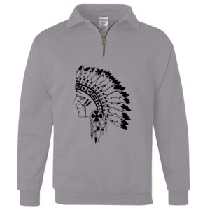 Nublend® Cadet Collar Quarter-Zip Sweatshirt Thumbnail