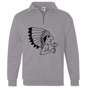 Nublend® Cadet Collar Quarter-Zip Sweatshirt Thumbnail