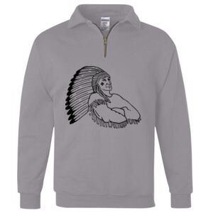 Nublend® Cadet Collar Quarter-Zip Sweatshirt Thumbnail