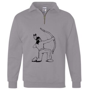 Nublend® Cadet Collar Quarter-Zip Sweatshirt Thumbnail