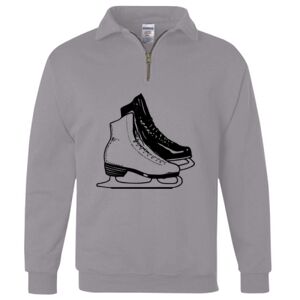 Nublend® Cadet Collar Quarter-Zip Sweatshirt Thumbnail