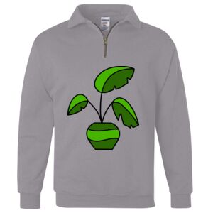 Nublend® Cadet Collar Quarter-Zip Sweatshirt Thumbnail