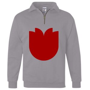 Nublend® Cadet Collar Quarter-Zip Sweatshirt Thumbnail