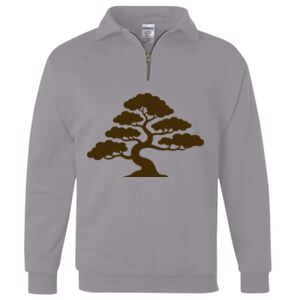 Nublend® Cadet Collar Quarter-Zip Sweatshirt Thumbnail