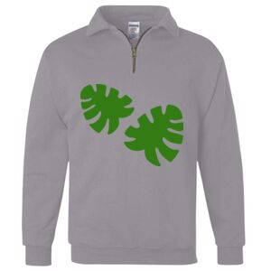 Nublend® Cadet Collar Quarter-Zip Sweatshirt Thumbnail